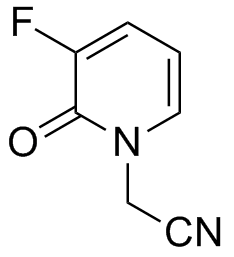 (3-fluoro-2-oxopyridin-1(2H)-yl)acetonitrile