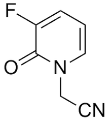 (3-fluoro-2-oxopyridin-1(2H)-yl)acetonitrile