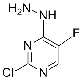 2-chloro-5-fluoro-4-hydrazinylpyrimidine