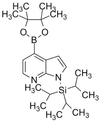 4-(4,4,5,5-Tetramethyl-1,3,2-dioxaborolan-2-yl)-1-(triisopropylsilyl)-1H-pyrrolo[2,3-b]pyridine