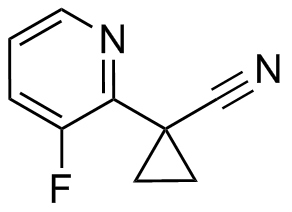 1-(3-Fluoropyridin-2-yl)-cyclopropanecarbonitrile