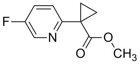 Methyl 1-(5-fluoropyridin-2-yl)cyclopropanecarboxylate