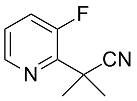 2-(3-Fluoropyridin-2-yl)-2-methylpropionitrile
