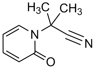2-methyl-2-(2-oxopyridin-1(2H)-yl)propanenitrile