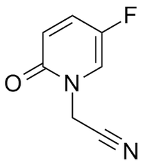(5-fluoro-2-oxopyridin-1(2H)-yl)acetonitrile