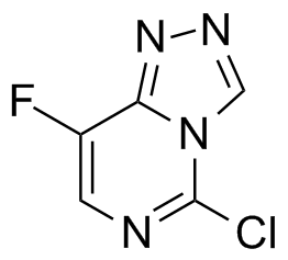 5-chloro-8-fluoro[1,2,4]triazolo[4,3-c]pyrimidine