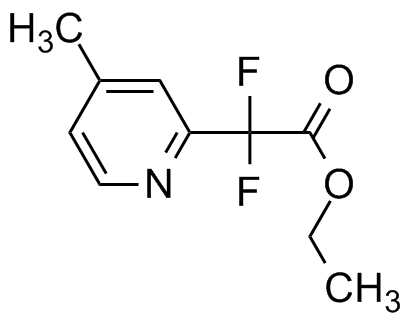 Ethyl difluoro(4-methylpyridin-2-yl)acetate