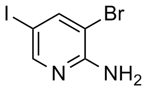 3-Bromo-5-iodopyridin-2-amine