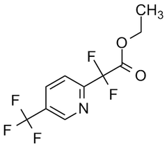 Ethyl difluoro[5-(trifluoromethyl)pyridin-2-yl]acetate